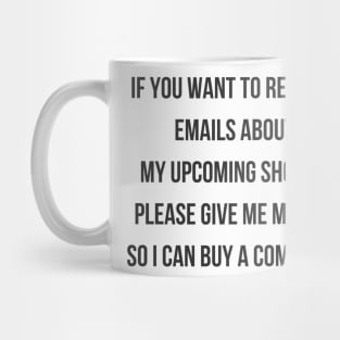 Emails Mug